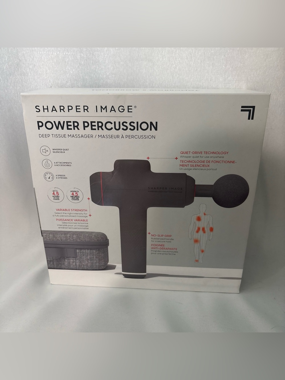 Sharper Image Power Percussion Deep Tissue Massager